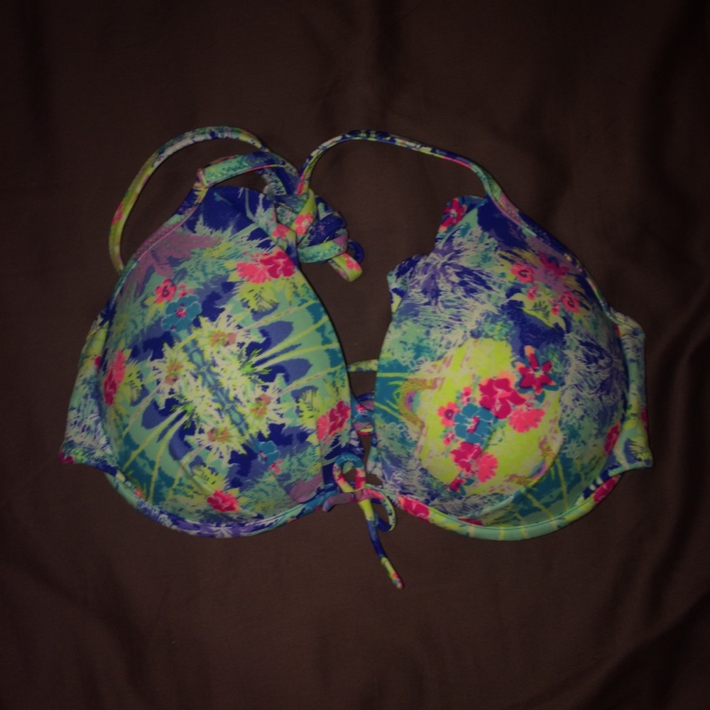 VS Push-up Halter Bikini Top